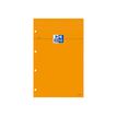 3020121062838-Oxford - Bloc notes - A4 + - 160 pages - petits carreaux - 80G - perforé - orange-P_301211_3-0
