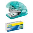 4051661030802-Rapid - Mini Agrafeuse Colour'Breeze - capacité 10 feuilles - agrafes 24/6 ou 26/6 - Bleu--3
