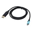 8595611703317-i-Tec - Câble DisplayPort - USB-C (M) pour DisplayPort (M) - Thunderbolt 3 - 2 m - support -Angle droit-2