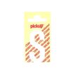8711234222183-Pickup - Étiquette autocollante - 90 mm - Lettre S - blanc mat-Avant-0