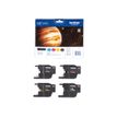 5014047562396-Brother LC1240 - Pack de 4 - noir, cyan, magenta, jaune - cartouche d'encre originale-Angle gauche-1