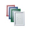 Promocome Ecoframe - Cadre porte-affiche clippant à poser ou à fixer au mur - A4 - jaune