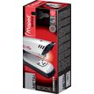 3154143545137-Maped - Agrafeuse Advanced Half Strip A3545 blanc - capacité de 25 feuilles - agrafes 24/6 ou 26/6--0