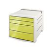 Esselte Colour'Ice - Module de classement 4 tiroirs - jaune