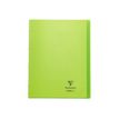 3037929846034-Clairefontaine Koverbook - Cahier polypro 24 x 32 cm - 48 pages - petits carreaux (5x5 mm) - vert-Avant-0