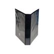 Exacompta Kreacover - Classeur à anneaux personnalisable - Dos 60 mm - A4 Maxi - pour 225 feuilles - noir - 3 pochettes extérieures