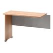 Retour pour fixation direct sur bureau JAZZ+ - L100 x H74 x P45 - Hêtre