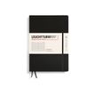 Leuchtturm1917 - Carnet de notes rigide - composition B5 - ligné - noir