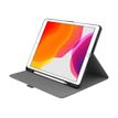 848116024851-Cygnett TekView Slimline - Etui folio pour iPad 10.2" (7e gen) - gris, noir -Angle droit-0