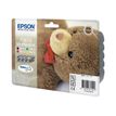 Epson T0615 Ourson - Pack de 4 - noir, cyan, magenta, jaune - cartouche d'encre originale