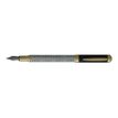 Enzo Varini Palazzo Maiolica - Stylo plume - fond laqué motif bleu