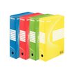 3249441284038-Esselte Standard - 10 boîtes archives - dos 8 cm - couleurs assorties-Angle gauche-0