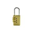 3701254720184-Wonday Secure - Cadenas laiton à combinaison - 30 mm-Avant-0
