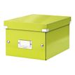 Leitz Click & Store - Boîte de rangement A5 - vert métallisé