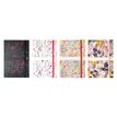 3147280066672-Agenda à élastique Oxford Flowers - 1 semaine sur 2 pages - 16 x 24 cm - disponible dans différents m--0