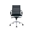 3700339883776-Fauteuil de bureau DANNY - accoudoirs fixes - dossier bas - noir-P_400000335_2-1