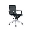 3700339883776-Fauteuil de bureau DANNY - accoudoirs fixes - dossier bas - noir-P_400000335_3-2