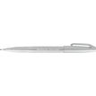 Pentel Sign pen - Feutre pinceau à pointe souple - gris clair