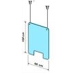 0404000015376-Exacompta - Vitre de protection à suspendre avec kit de fixation - 99 x 66 cm-P_400001537_2-0