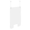 0404000015376-Exacompta - Vitre de protection à suspendre avec kit de fixation - 99 x 66 cm-P_400001537_3-1