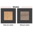 3253310170032-Banquette acoustique IN'TEAM - L170 x H 150 x P170 cm - 3 places - structure chêne clair et -P_400001899_3-2