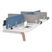 3253310169678-Écran de séparation acoustique pour bureau (sans support de fixation) - L160 x H43 cm - -P_400001918_1-0
