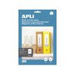 8410782129202-Apli Agipa - 40 Étiquettes adhésives blanches multi-usages - 190 x 61 mm - coins arrondi-P_400002961_2-0
