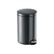 4005546302003-Durable - Poubelle à pédale 12L - métal noir-P_400003000_1-0
