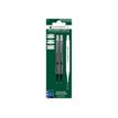 Monteverde - 2 Recharges pour roller Sheaffer - noir - pointe fine