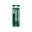 Monteverde - 2 Recharges pour roller Dupont - noir - pointe fine