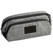 Trousse School 2 compartiments - gris - PET recyclé - Carpentras