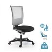 3660916028207-Fauteuil de bureau KILIMA - accoudoirs en option* - gris-P_400007832_1-0