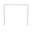 0404000122241-Bureau Bench IRIS - L140 cm - Plan suivant - Pieds blanc - plateau imitation Chêne gris-P_400012224_3-2