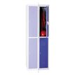 3700339889129-Vestiaire 2 casiers (à monter) - colonne suivante - H180 x L30 x P50 cm - gris/bleu--1
