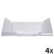 9002493014428-Exacompta COMBO MAXI - 4 Corbeilles à courrier cristal--0