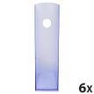 Exacompta Mag-Cube - 6 Porte-revues bleu translucide