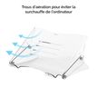 0043859752737-Fellowes Clarity - Support pour ordinateur portable transparent - réglable en hauteur - avec fentes d'--1