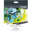 Lyra Aqua Brush Duo - 36 Feutres pinceaux double pointe - couleurs assorties