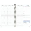 3660942072342-Agenda All in One + carnet - 1 semaine sur 2 pages - 16 mois - 15 x 21 cm - bleu - Exacompta--3