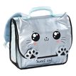 3135253272755-Cartable Sweet Cat 35 cm - bleu pastel - 1 compartiment - Viquel--0