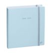 3371010461097-Agenda à élastique Pastel - 1 jour par page - 16 mois - 16 x 16 cm - bleu clair - Quo Vadis--0