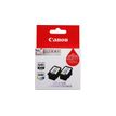Canon PG-645/CL-646 - Pack de 2 - noir, couleur (cyan, magenta, jaune) - cartouche d'encre originale