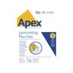 043859584857-Fellowes Apex - 100 pochettes de plastifications A4 (216 x 303 mm) - 80 microns --0