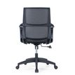 0404000076636-Fauteuil de bureau EDDY - accoudoirs fixes - noir--4