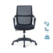0404000076636-Fauteuil de bureau EDDY - accoudoirs fixes - noir--0