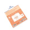 3240180015808-La Couronne - 50 Enveloppes C5 162 x 229 mm - 80 gr - fenêtre cristal 45x100 mm - blanc - bande auto-adhésive ---0