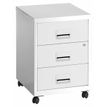 Caisson mobile - 3 tiroirs - blanc