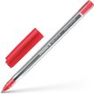 Schneider Tops 505 M- Stylo-bille - Rouge – Pointe Moyenne avec Corps Transparent et Capuchon Clip