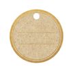 3329686170768-Clairefontaine - 12 Étiquettes cadeau kraft - rond - 8 x 16 cm--1