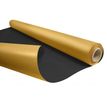 Créastyl Duo Métal - Papier cadeau kraft - 69 cm x 50 m - 60 g/m² - noir/or
